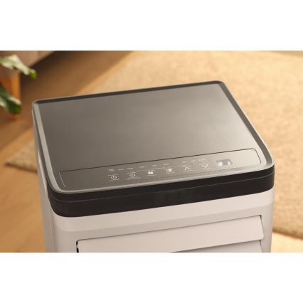 Sencor - Ar condicionado portátil inteligente 3 em 1 com acessórios completos 760 W/230 V 7000 BTU Wi-Fi branco + comando remoto