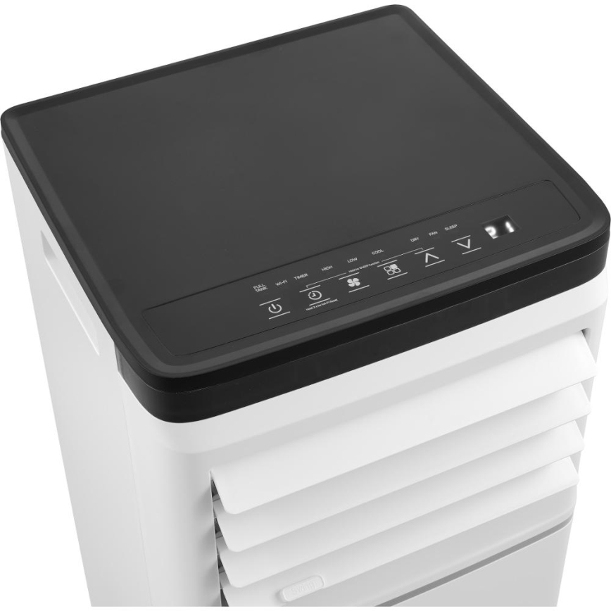 Sencor - Ar condicionado portátil inteligente 3 em 1 com acessórios completos 760 W/230 V 7000 BTU Wi-Fi branco + comando remoto