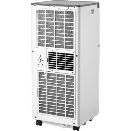 Sencor - Ar condicionado portátil inteligente 3 em 1, com todos os acessórios, 815W/230V, 8000 BTU, Wi‑Fi, branco + comando remoto