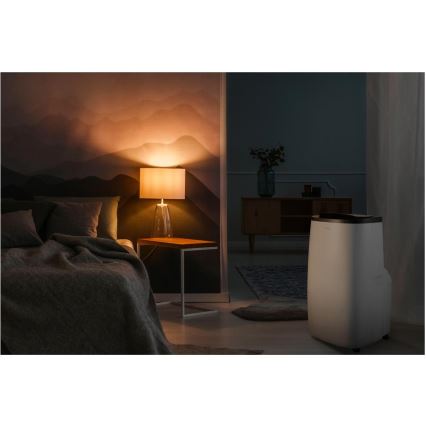 Sencor - Ar condicionado portátil inteligente 4 em 1 com acessórios completos, 1700 W/230 V, 12 000 BTU, Wi-Fi, branco + comando remoto