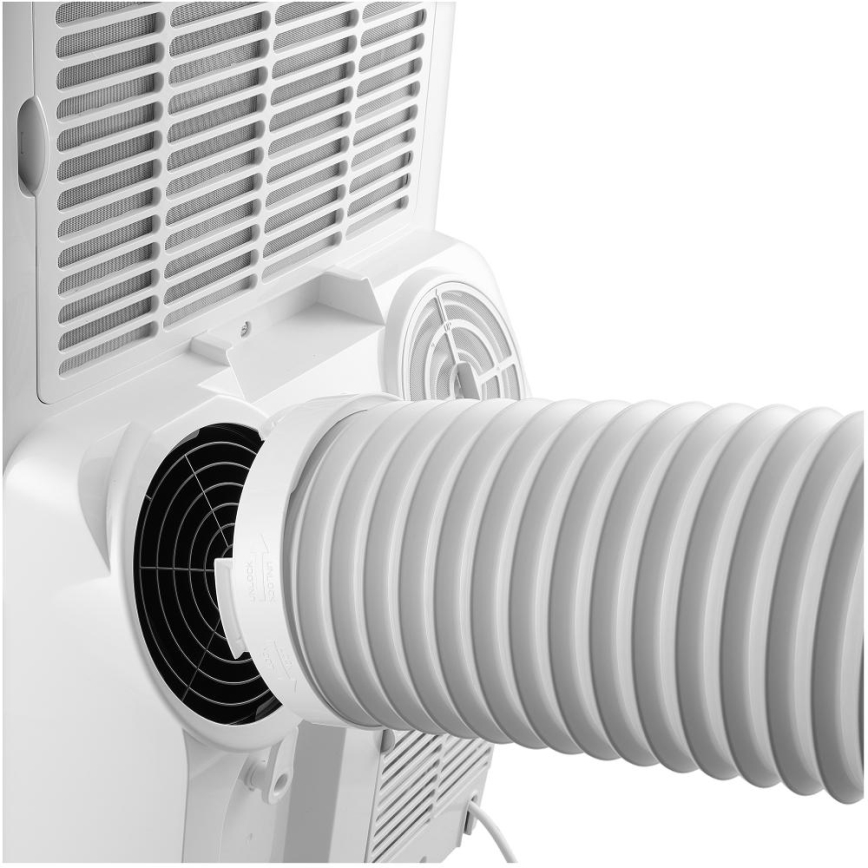 Sencor - Ar condicionado portátil inteligente 4 em 1 com acessórios completos, 1700 W/230 V, 12 000 BTU, Wi-Fi, branco + comando remoto