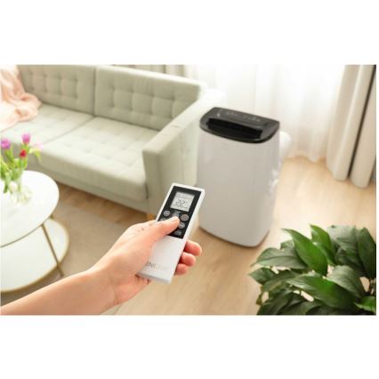 Sencor - Ar condicionado portátil inteligente 4 em 1 com kit completo de acessórios 1750W/230V 18000 BTU Wi-Fi branco + comando remoto
