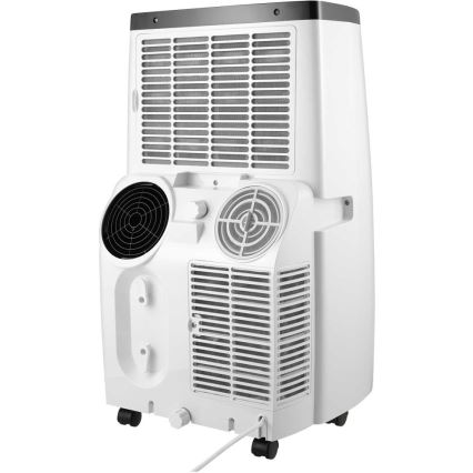 Sencor - Ar condicionado portátil inteligente 4 em 1 com kit completo de acessórios 1750W/230V 18000 BTU Wi-Fi branco + comando remoto