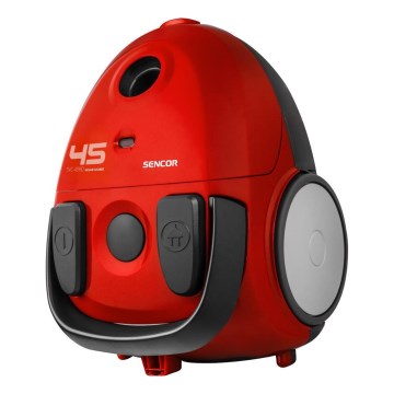 Sencor - Aspirador com saco 1,5 l 850W/230V vermelho/preto