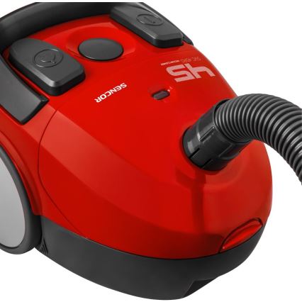Sencor - Aspirador com saco 1,5 l 850W/230V vermelho/preto