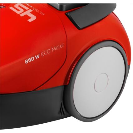 Sencor - Aspirador com saco 1,5 l 850W/230V vermelho/preto