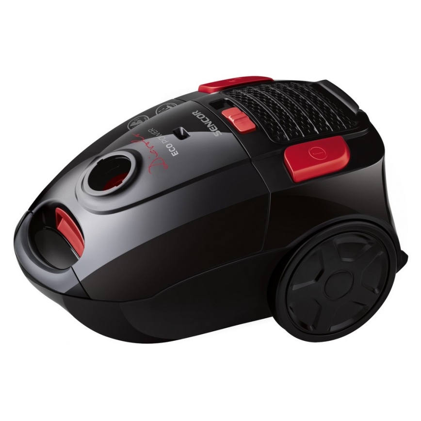 Sencor - Aspirador de saco 3 l 700W/230V preto/vermelho