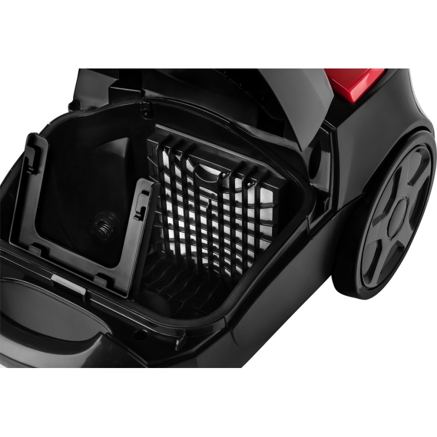 Sencor - Aspirador de saco 3 l 700W/230V preto/vermelho