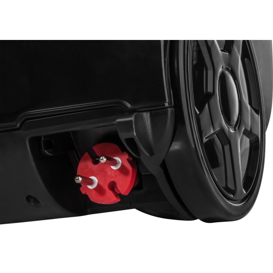 Sencor - Aspirador de saco 3 l 700W/230V preto/vermelho