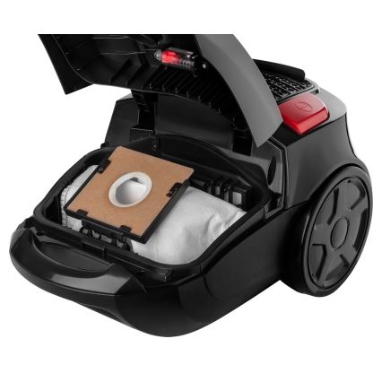 Sencor - Aspirador de saco 3 l 700W/230V preto/vermelho