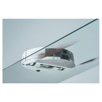 Sencor - Aspirador robótico 2 em 1 com mop, 50 W/5000 mAh, Wi-Fi, branco + controlo remoto