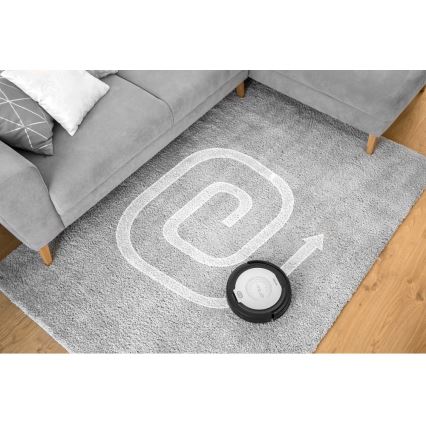 Sencor - Aspirador robô 2em1 15W/14,4V 1500 mAh preto