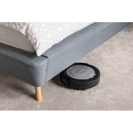 Sencor - Aspirador robô 2em1 15W/14,4V 1500 mAh preto