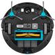 Sencor - Aspirador robô com esfregona 2em1 25W 2600 mAh Wi-Fi preto/prateado+ controlo remoto