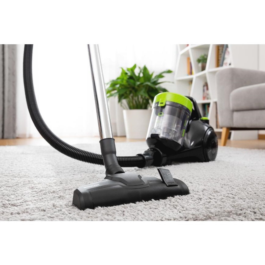 Sencor - Aspirador sem saco 2 l 700W/230V preto/verde