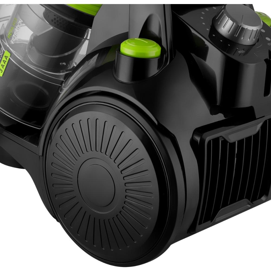 Sencor - Aspirador sem saco 2 l 700W/230V preto/verde