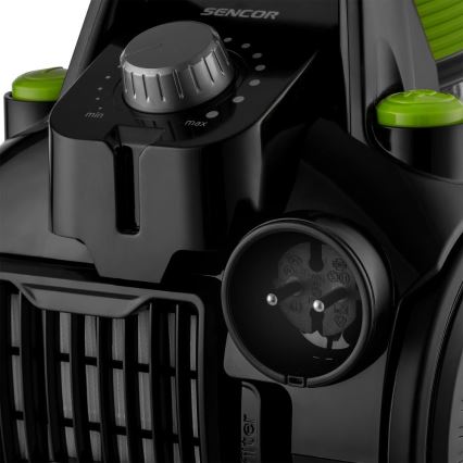 Sencor - Aspirador sem saco 2 l 700W/230V preto/verde