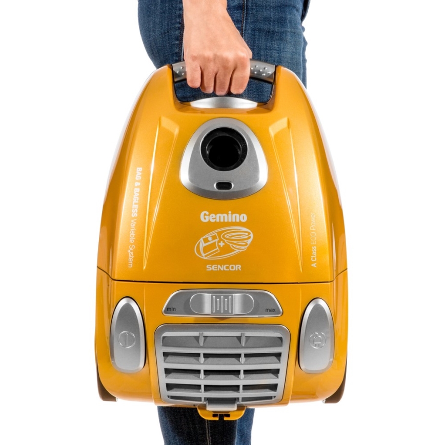 Sencor - Aspirador sem saco/com saco 4,5 l/3 l 700W/230V ouro