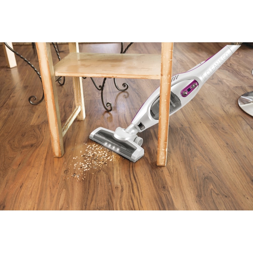 Sencor - Aspirador vertical 2em1 110W/14,8V 2200 mAh branco