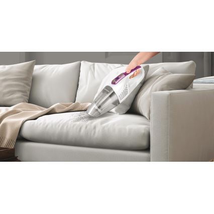 Sencor - Aspirador vertical 2em1 110W/14,8V 2200 mAh branco