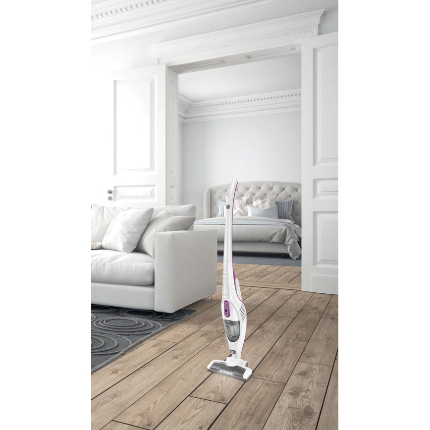 Sencor - Aspirador vertical 2em1 110W/14,8V 2200 mAh branco