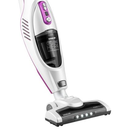 Sencor - Aspirador vertical 2em1 110W/14,8V 2200 mAh branco