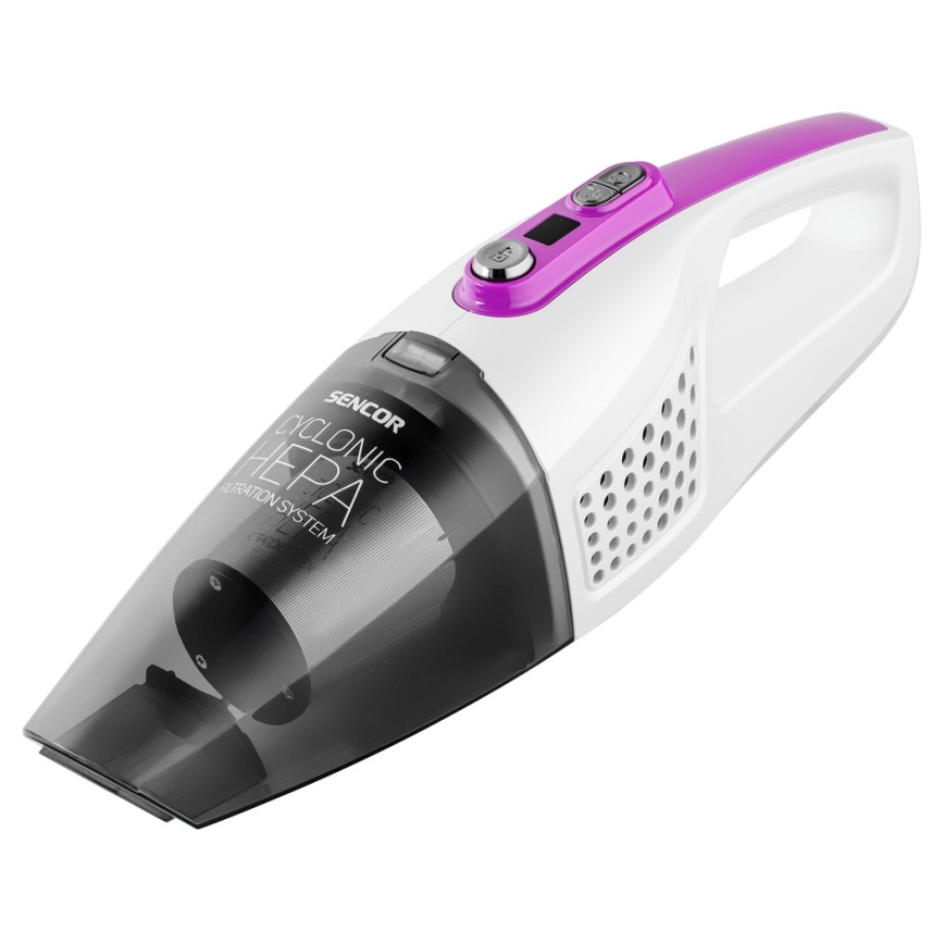 Sencor - Aspirador vertical 2em1 110W/14,8V 2200 mAh branco