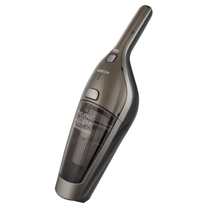 Sencor - Aspirador vertical 2em1 110W/21,6V 2000 mAh cinzento