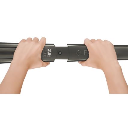 Sencor - Aspirador vertical 2em1 110W/21,6V 2000 mAh cinzento
