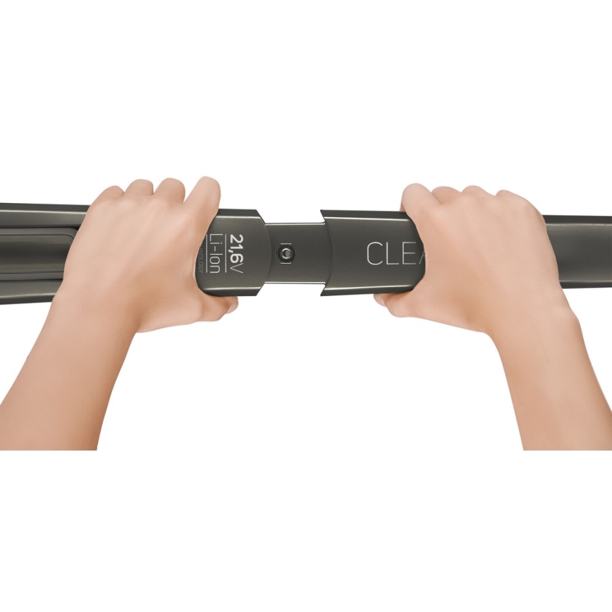 Sencor - Aspirador vertical 2em1 110W/21,6V 2000 mAh cinzento