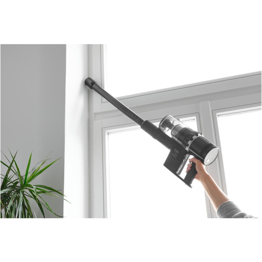 Sencor - Aspirador vertical sem fio 2 em 1 250W/2200 mAh preto