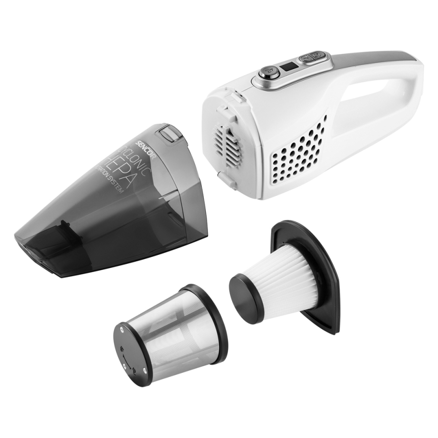 Sencor - Aspirador vertical sem fio 2em1 2200 mAh