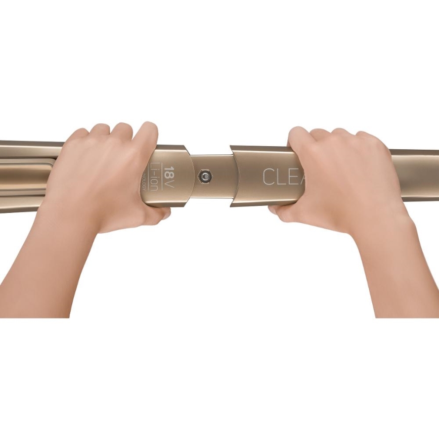 Sencor - Aspirador vertical sem fios 2 em 1 100W/2000 mAh bege