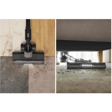 Sencor - Aspirador vertical sem fios 2 em 1 200W/2600 mAh preto