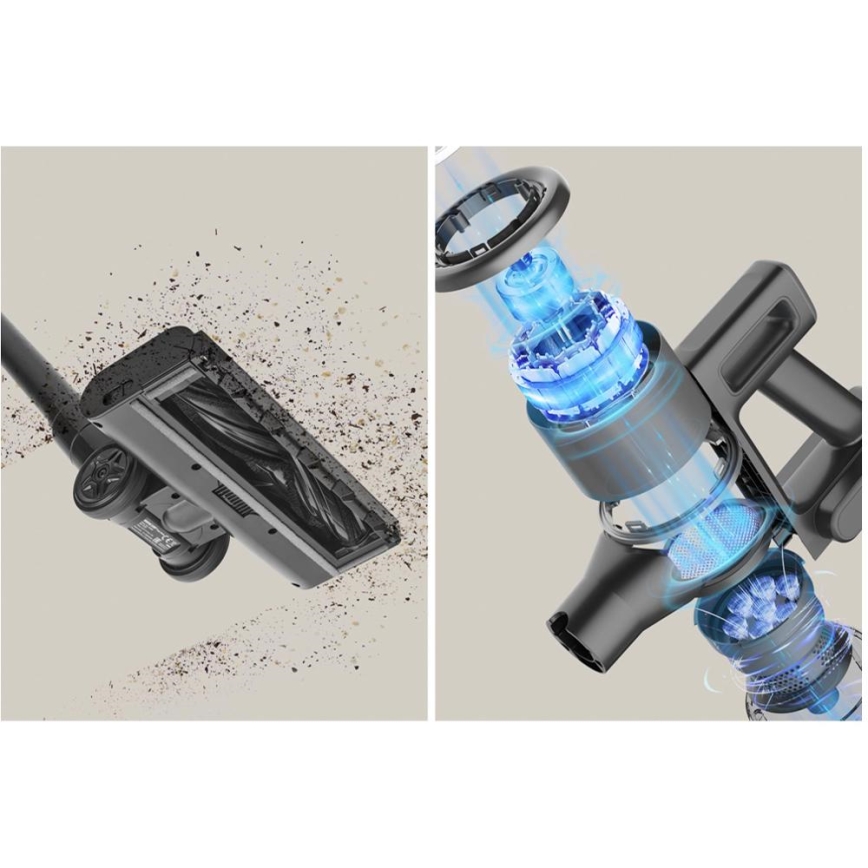 Sencor - Aspirador vertical sem fios 2 em 1 200W/2600 mAh preto