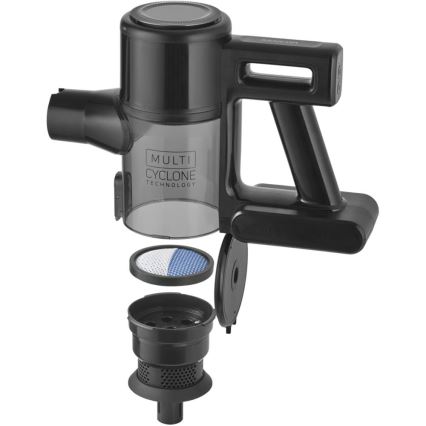 Sencor - Aspirador vertical sem fios 2 em 1 200W/2600 mAh preto