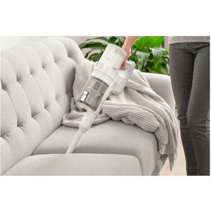 Sencor - Aspirador vertical sem fio 2 em 1 250W/2200 mAh branco