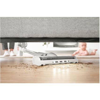 Sencor - Aspirador vertical sem fio 2 em 1 250W/2200 mAh branco