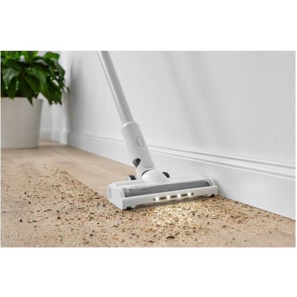 Sencor - Aspirador vertical sem fio 2 em 1 250W/2200 mAh branco