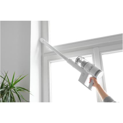 Sencor - Aspirador vertical sem fio 2 em 1 250W/2200 mAh branco