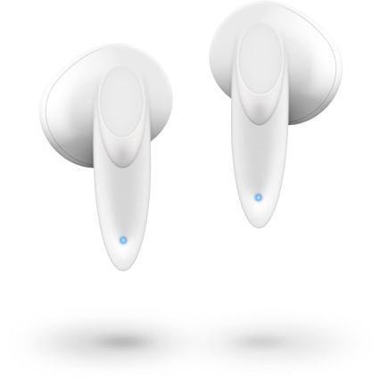 Sencor - Auscultadores sem fios 230 mAh + 2x 25 mAh IPX4 branco