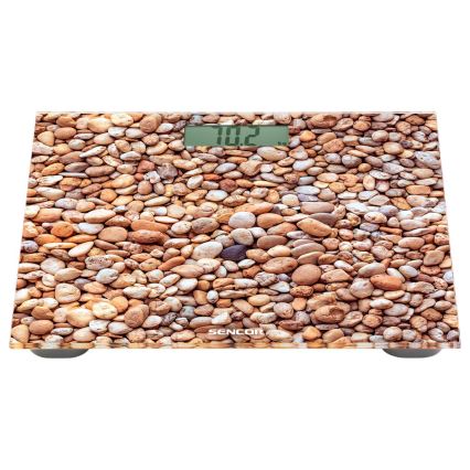 Sencor - Balança pessoal digital com ecrã LCD 1xCR2032