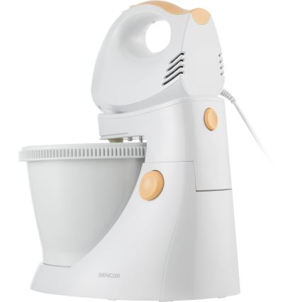 Sencor - Batedeira manual com um prato rotativo 500W/230V branco