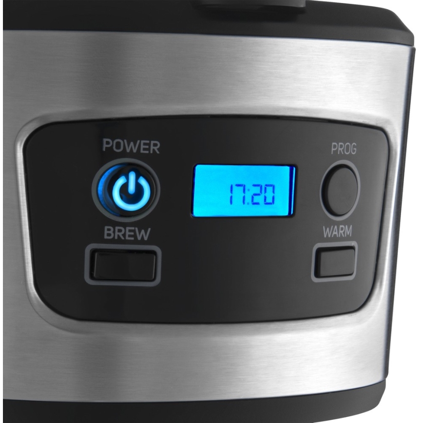 Sencor - Cafeteira de filtro com ecrã LCD 700W/230V