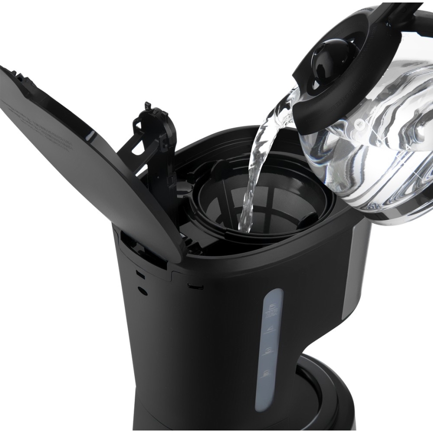 Sencor - Cafeteira de filtro com ecrã LCD 700W/230V