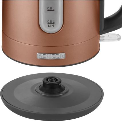 Sencor - Chaleira 1,2 l 2150W/230V cobre