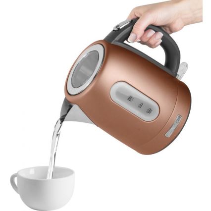 Sencor - Chaleira 1,2 l 2150W/230V cobre