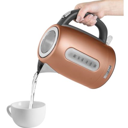 Sencor - Chaleira 1,7 l 2150W/230V cobre