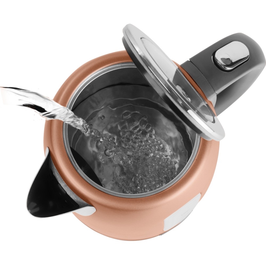 Sencor - Chaleira 1,7 l 2150W/230V cobre