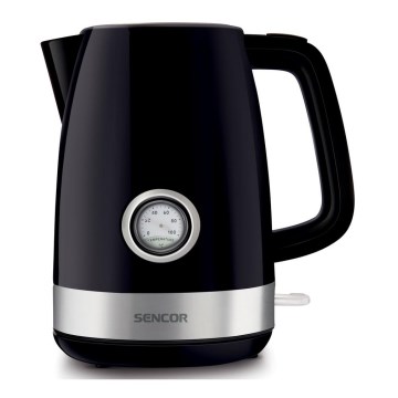Sencor - Chaleira 1,7 l 2150W/230V preta